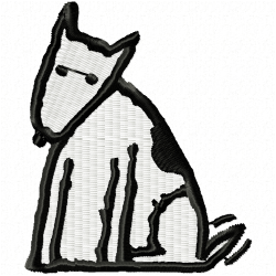 Dogs Embroidery Design 8 Dogs Embroidery Design 8